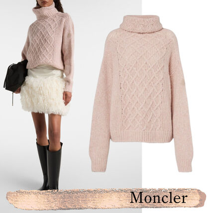 ピンク系 MONCLER(モンクレール) ニット・セーター(レディース