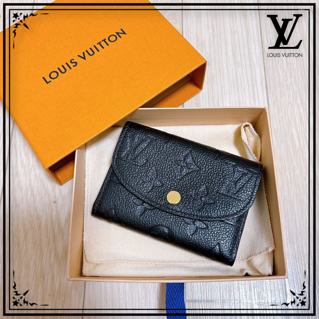 ☆ルイヴィトン☆ ポルトモネ・ロザリ モノグラムアンプラント (Louis