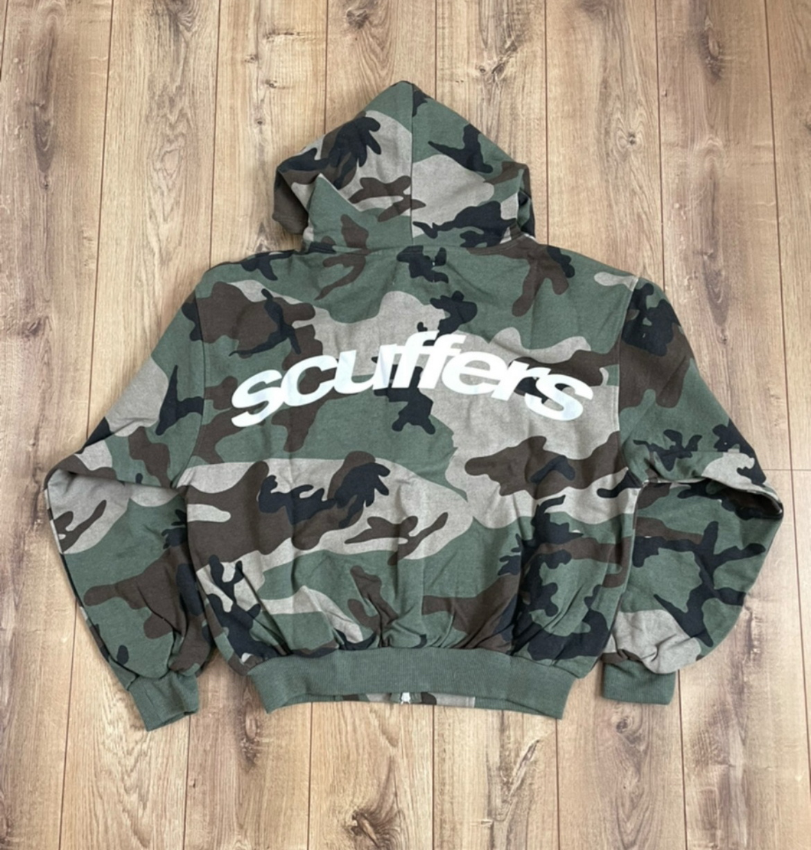 SCUFFERS SCFF Camo Zipper 長袖ジップパーカー 関税送料無料