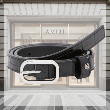 ブラック（黒）系 AMIRI(アミリ) ベルト(メンズ) - ブランド通販のBUYMA