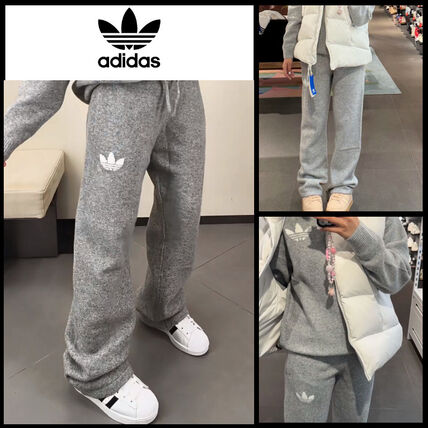 ☆ADIDAS Originals☆ Athletic Dept ニットパンツ グレー (adidas