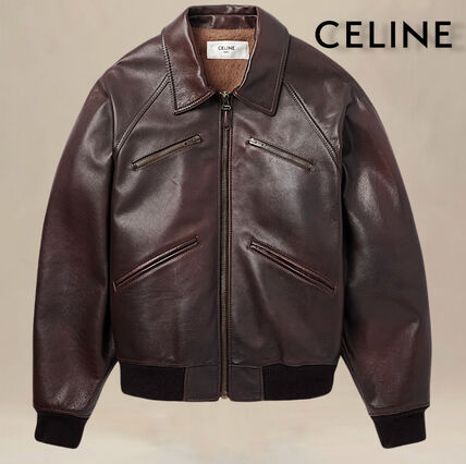 CELINE(セリーヌ) レザージャケット(メンズ) - ブランド通販のBUYMA