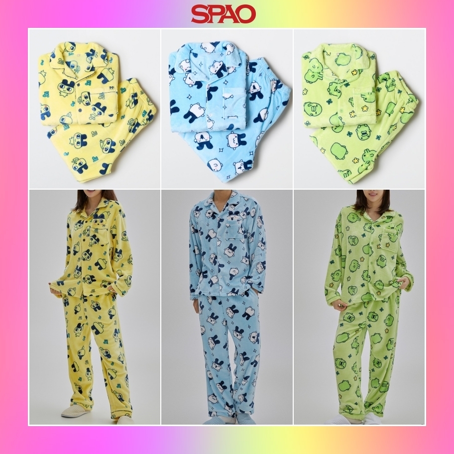 SPAO】 韓国人気☆ たまごっちふわもこパジャマ (SPAO/ルームウェア