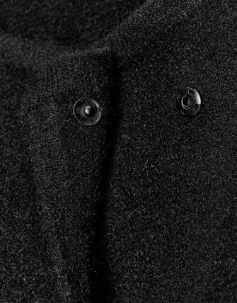 ZARA ダブルブレストのニットボンバージャケット ブラック 限定 (ZARA