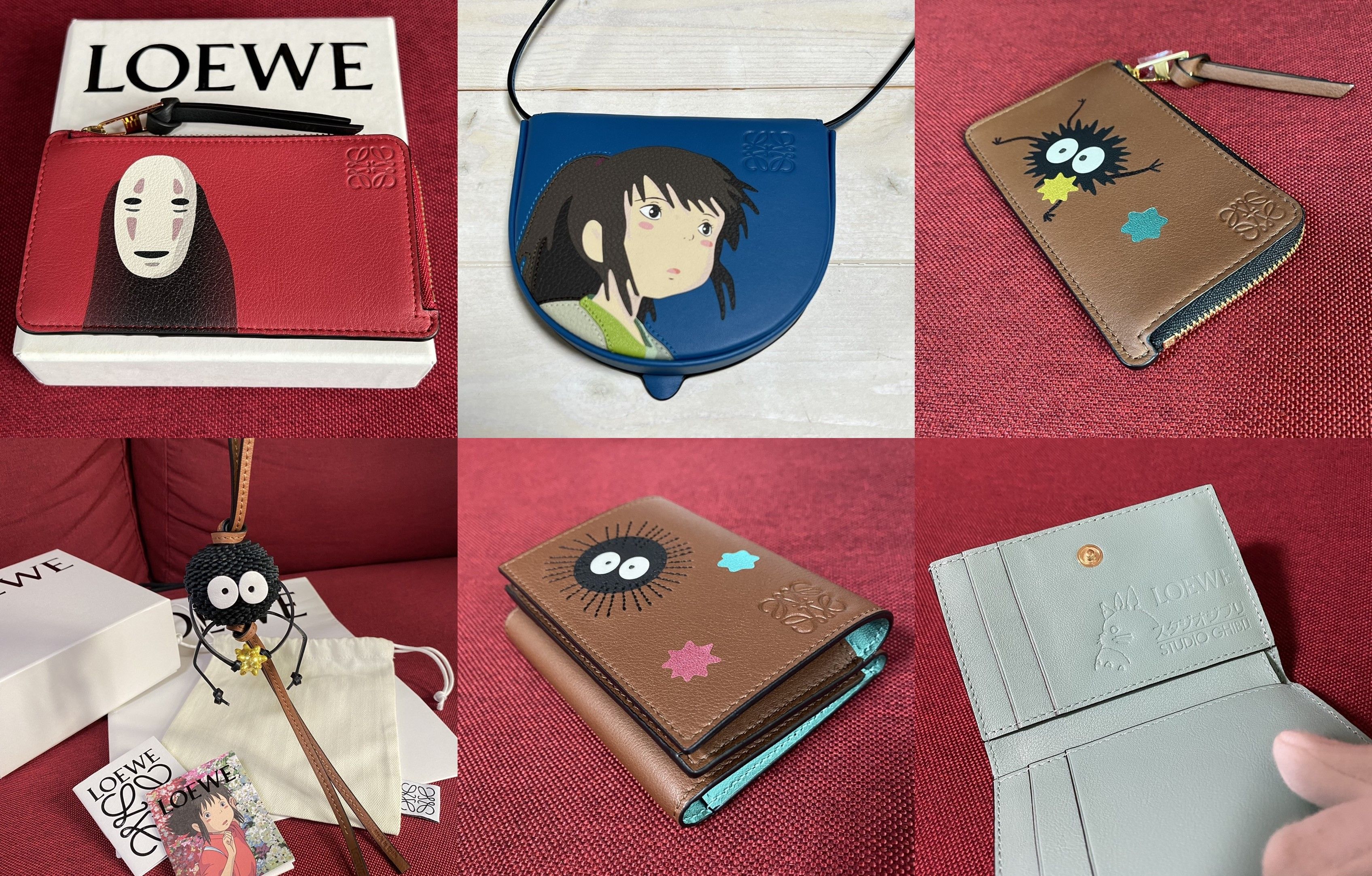 スタジオジブリコラボ第二弾】LOEWE(ロエベ)×千と千尋の神隠し コラボ