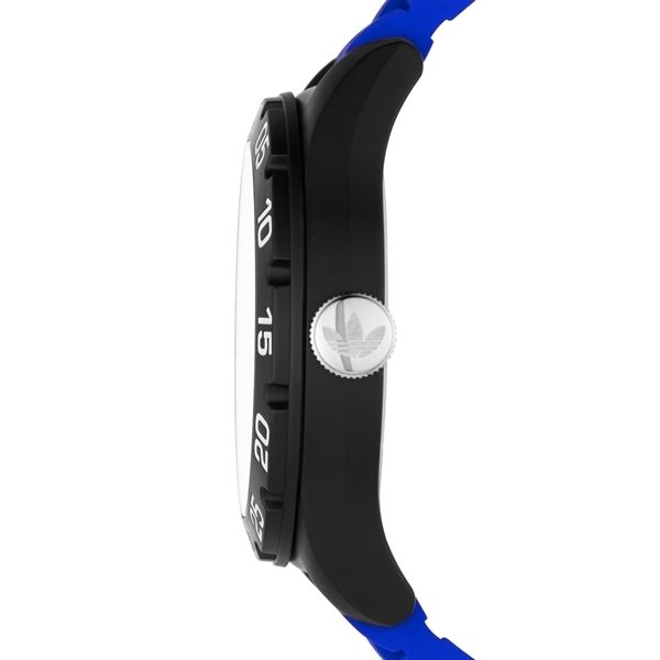 アディダス 時計 メンズ ニューバーグ ブラック×ブルー ADH3112