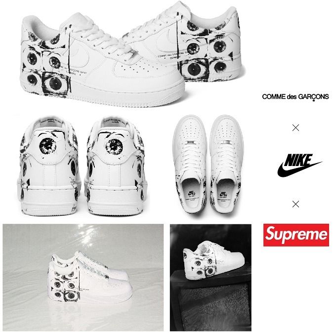 NIKE Air Force 1 Low Supreme Comme des Garcons シュプリーム (Nike