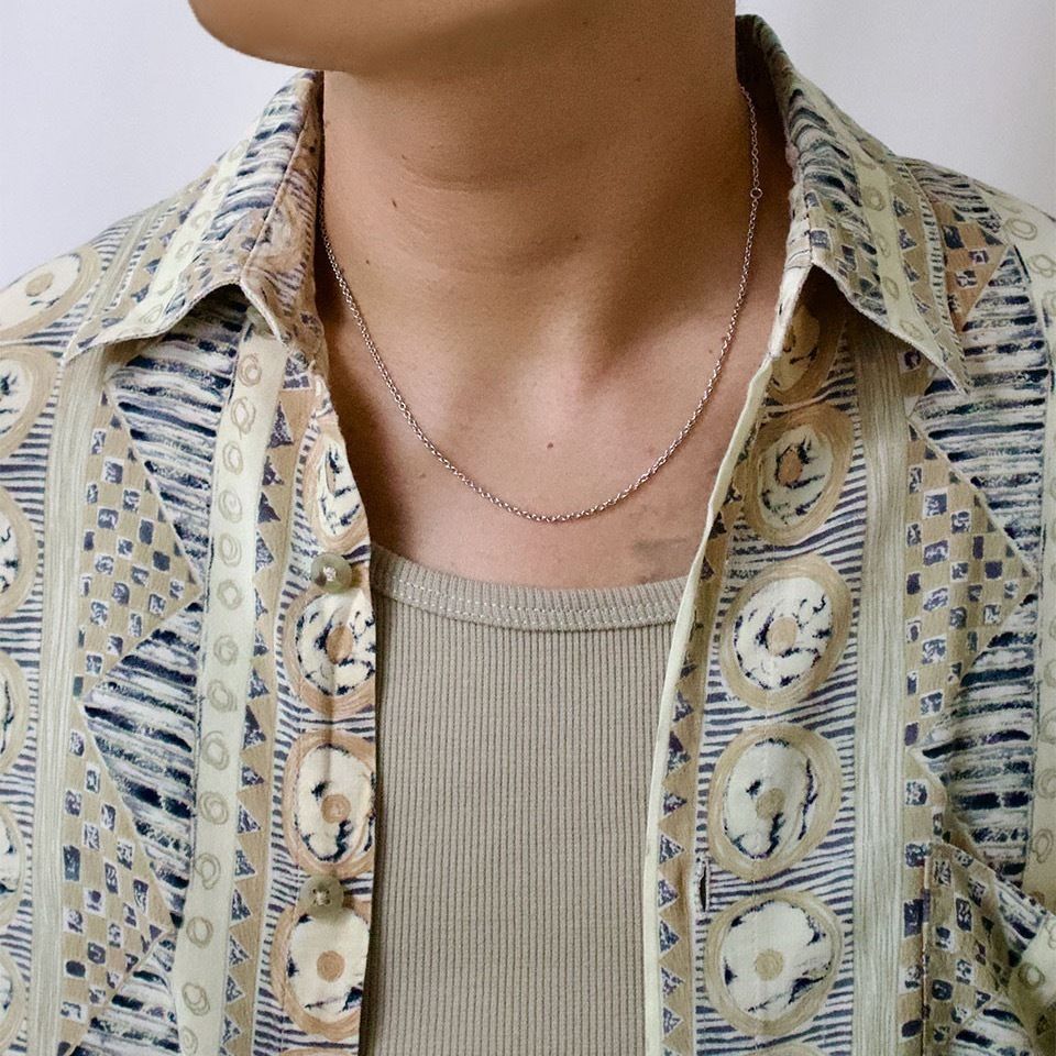 Tom Wood】スターリングシルバー ロロチェーンネックレス (Tom Wood