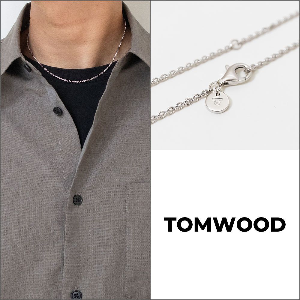 Tom Wood】スターリングシルバー ロロチェーンネックレス (Tom Wood
