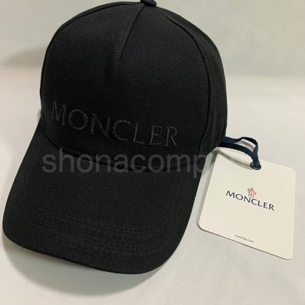 関税込】新作◇MONCLER モンクレール◇ロゴ キャップ (MONCLER