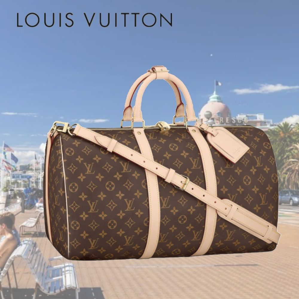 ☆安心の国内発送 LV キーポル・バンドリエール 50 モノグラム