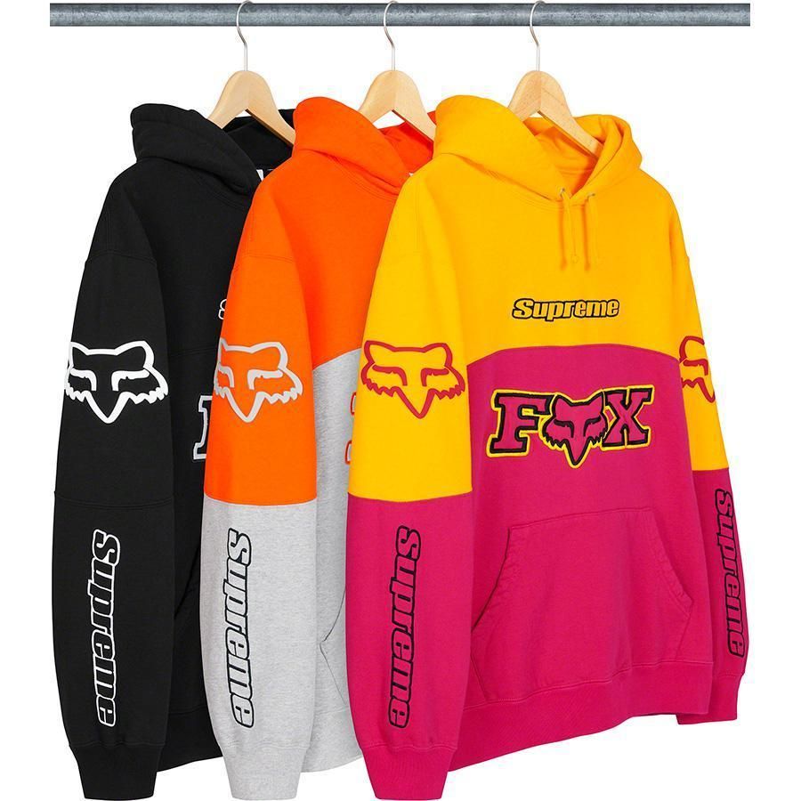 FW20 Supreme Fox Racing Hooded Sweatshirt パーカー フーディ