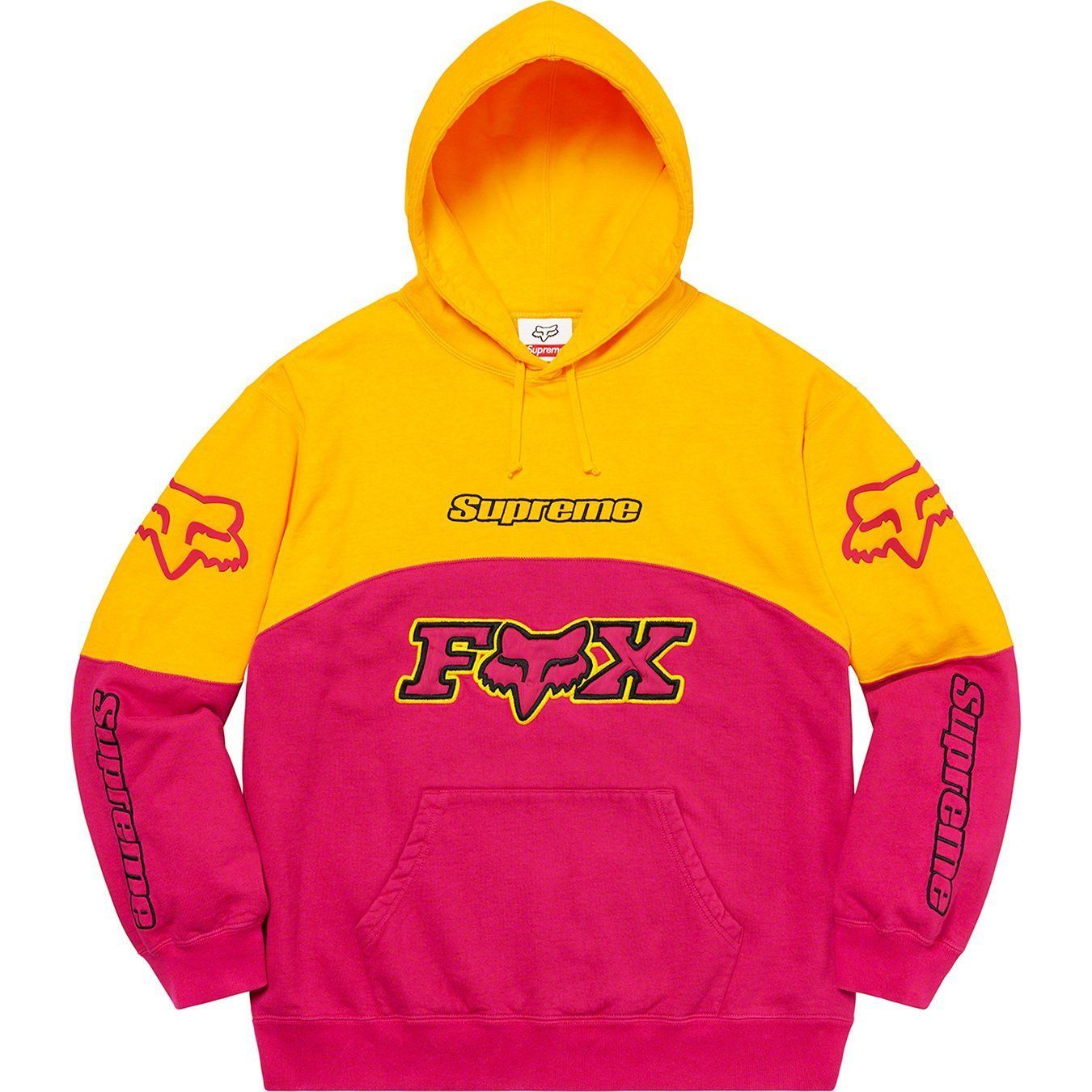 FW20 Supreme Fox Racing Hooded Sweatshirt パーカー フーディ