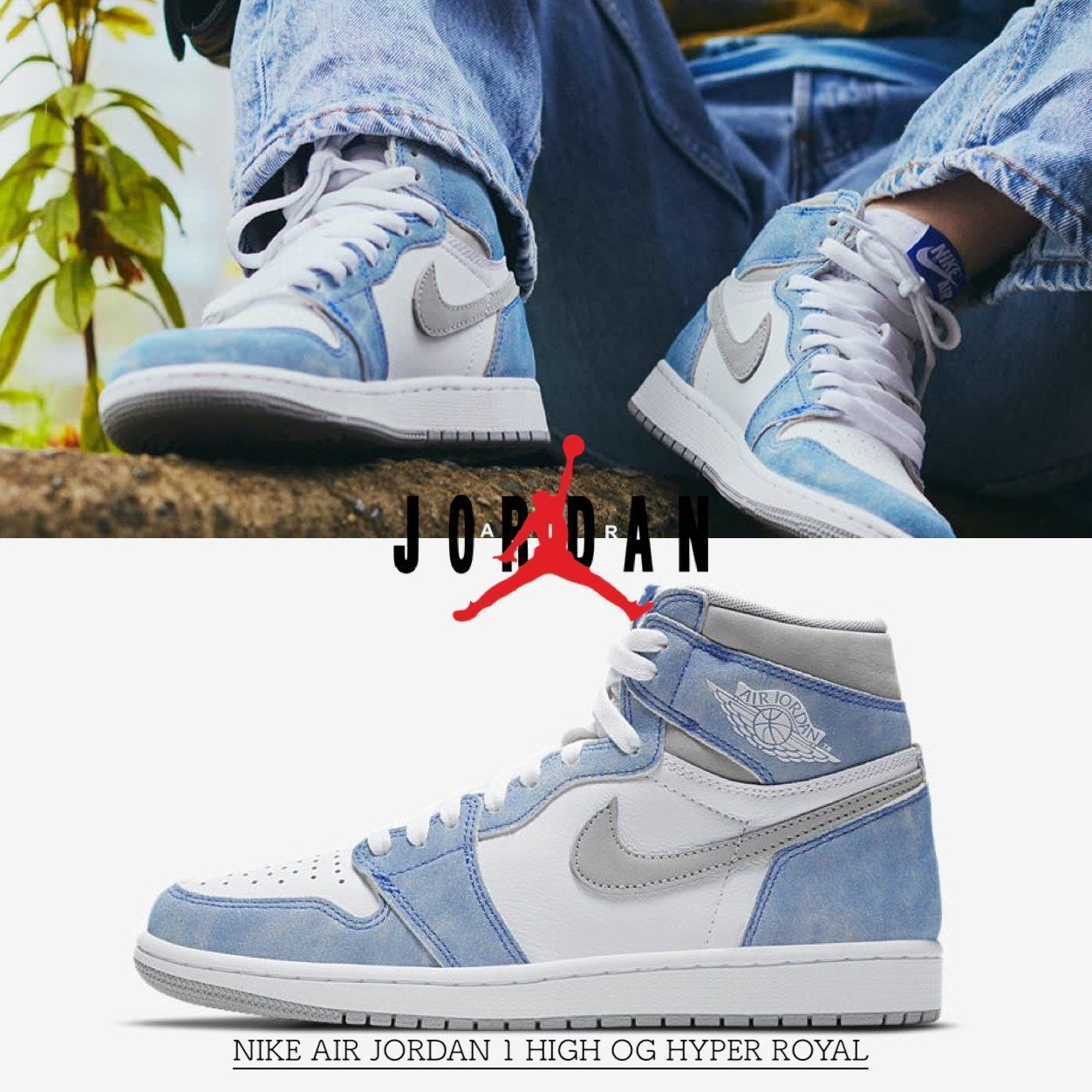 NIKE AIR JORDAN 1 HIGH OG HYPER ROYAL - ジョーダン 1 (Nike