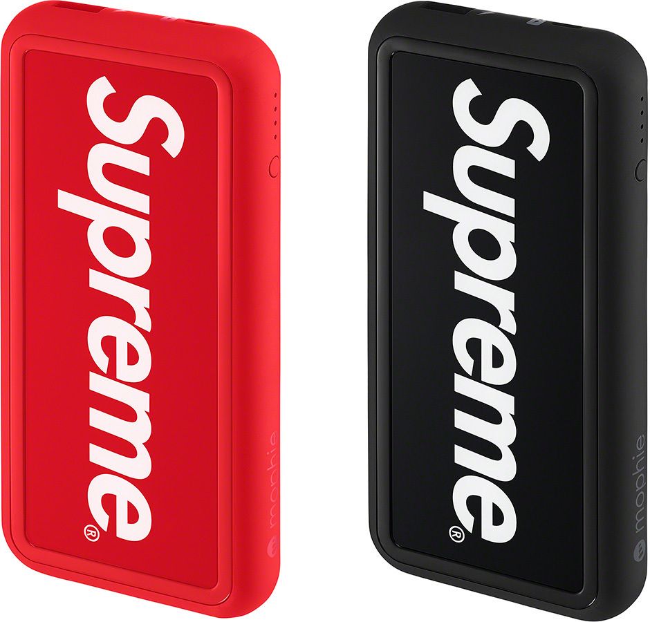 Supreme mophie 携帯電池パック 充電器 powerstation plus XL (Supreme