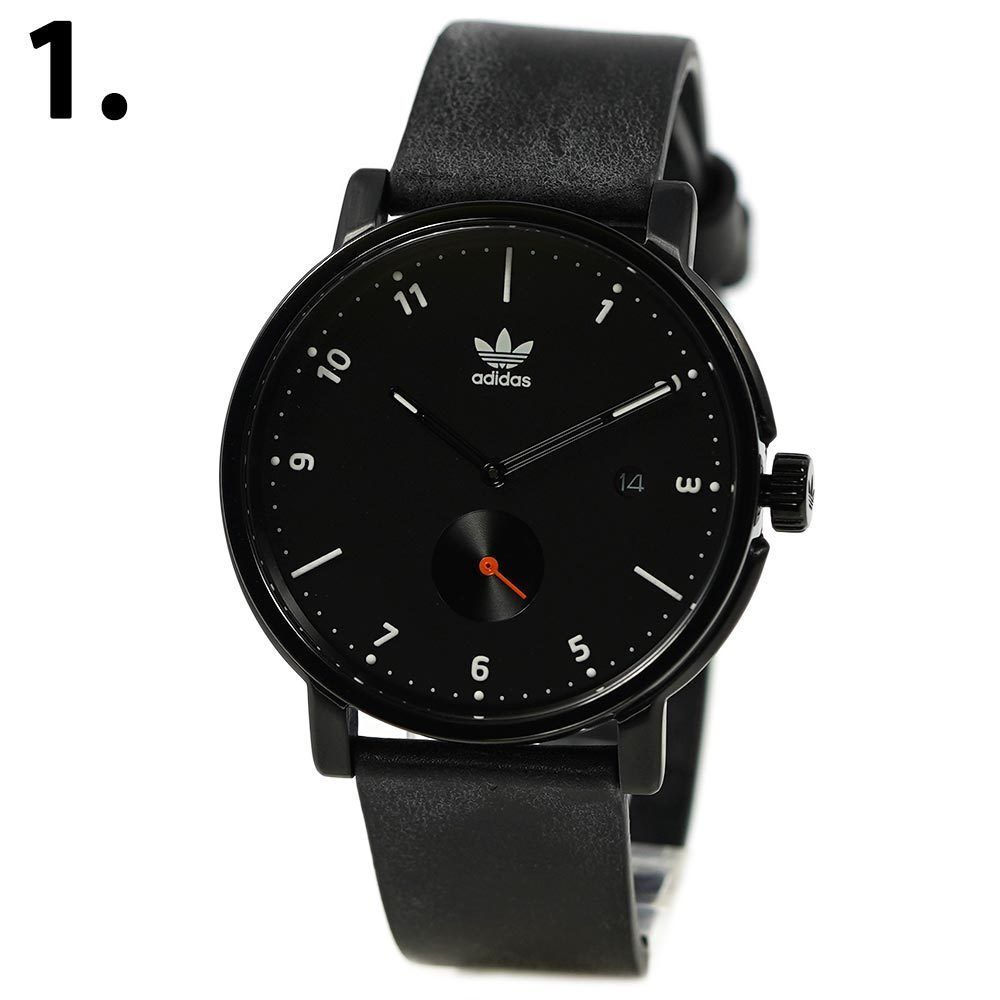 adidas 腕時計 District_LX2 日付カレンダー レザーベルト Z12 (adidas