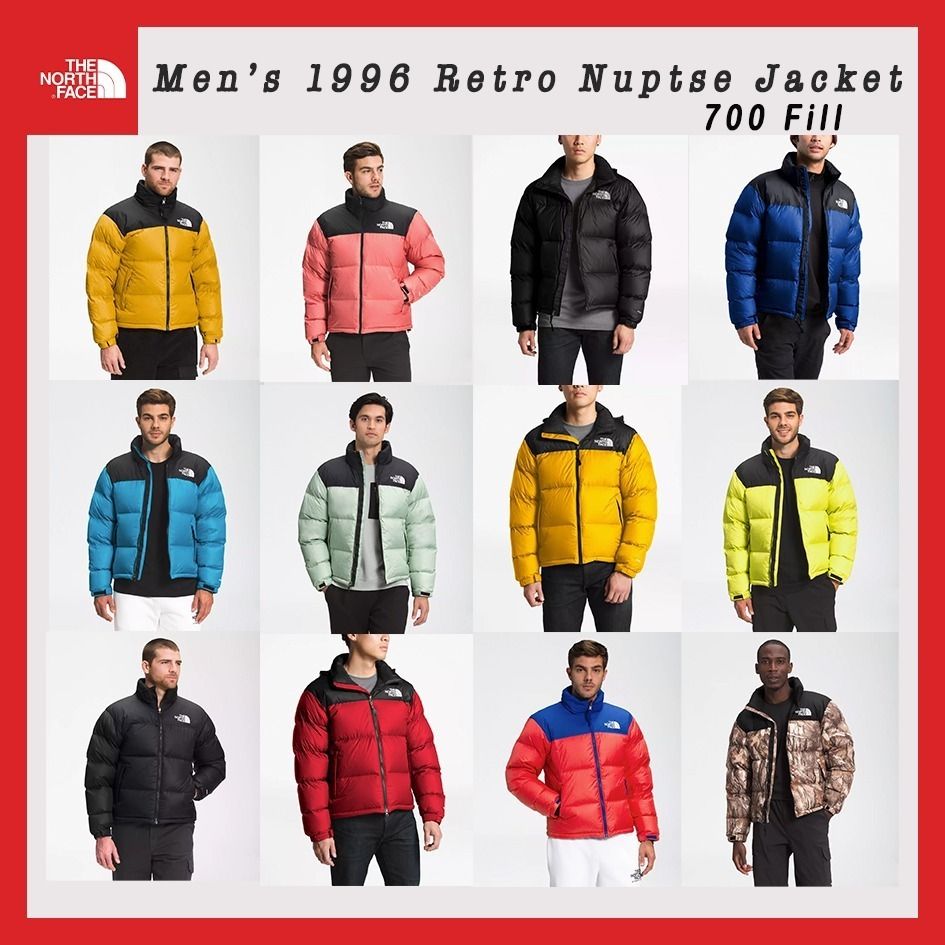 The North Face】2021年新作 1996 ヌプシ ダウンジャケット (THE NORTH