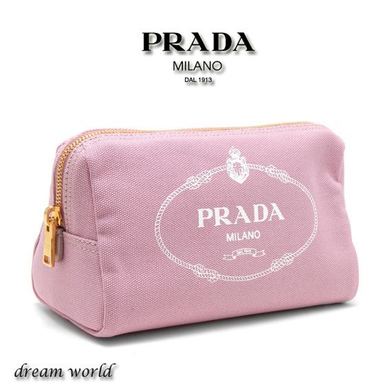 ☆PRADA☆ CANAPA ポーチ ピンク♪ (PRADA/ポーチ) 71781925【BUYMA】