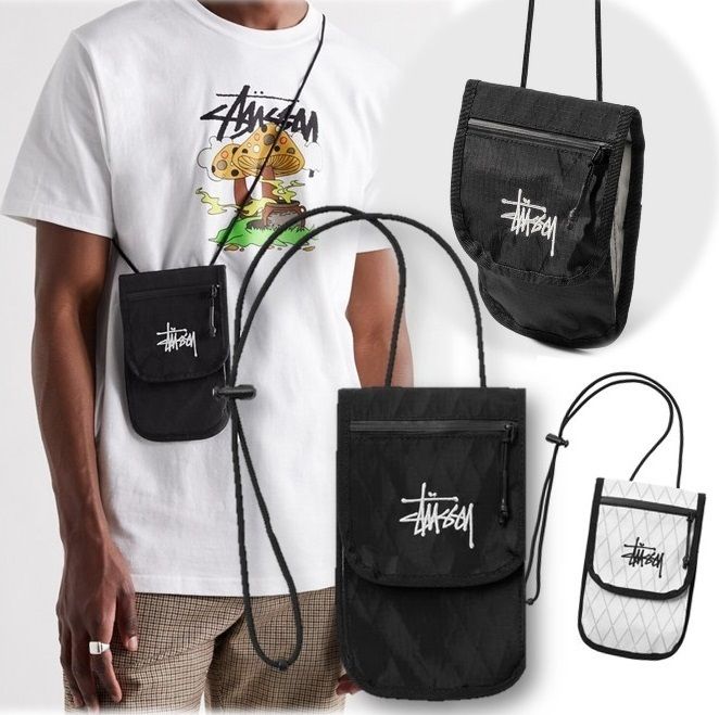STUSSY ステューシー ロゴ ナイロン トラベル ポーチ 国内発送 (STUSSY