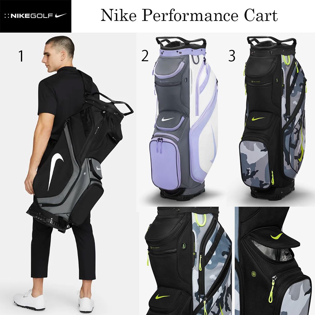 最新☆ナイキゴルフバッグ☆Nike Performance Cart☆選べる3色 (Nike