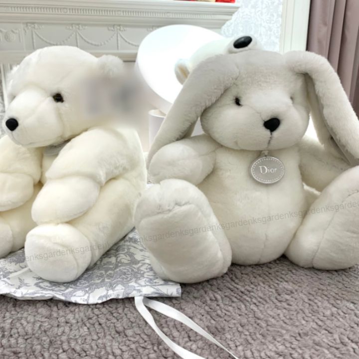 DIOR☆出産祝にも♪ぬいぐるみ バニー ティディベア☆すぐ届く！ (Dior