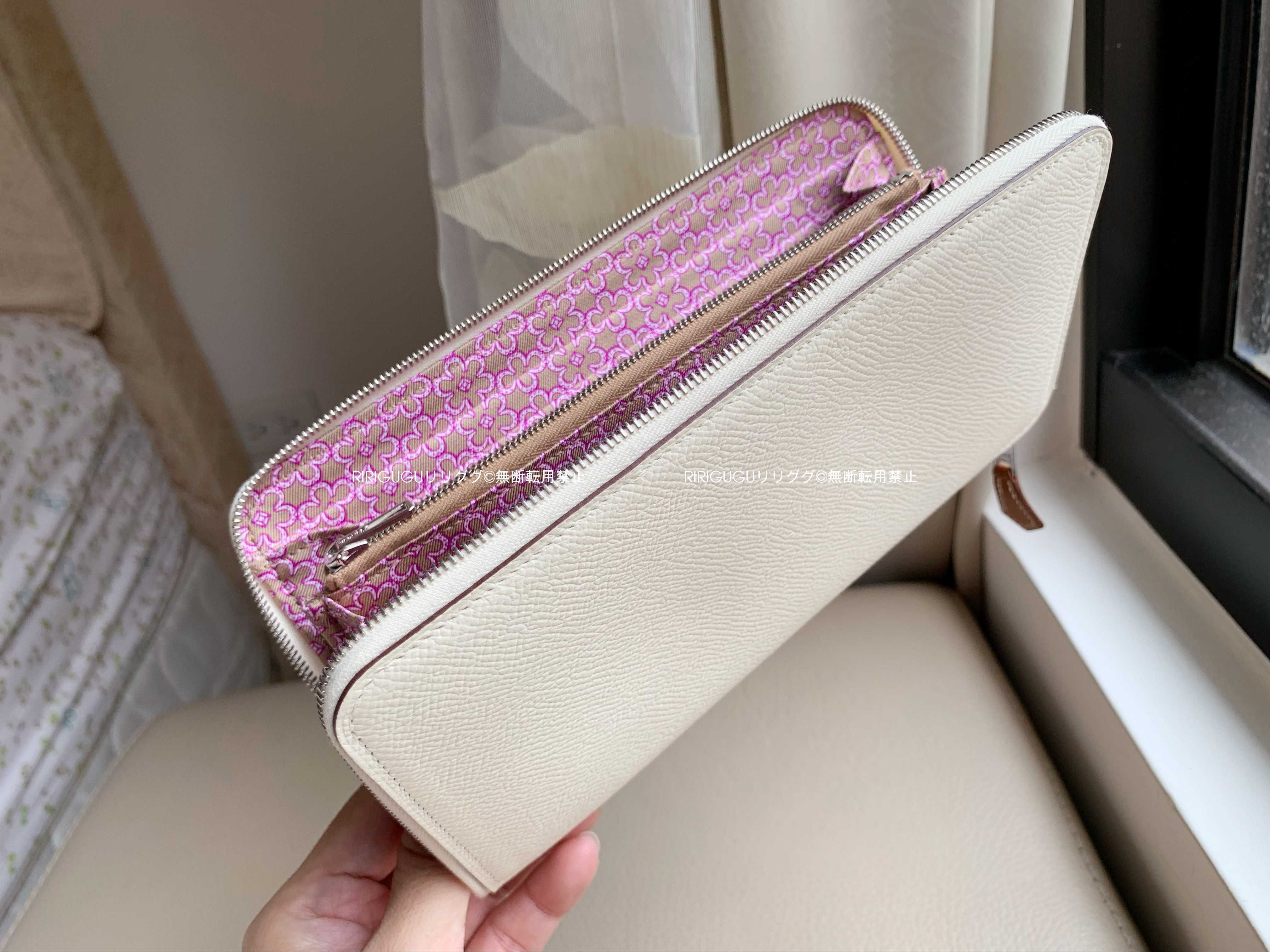 エルメス)アザップ シルクイン長財布☆ナタ (HERMES/長財布) 85709116