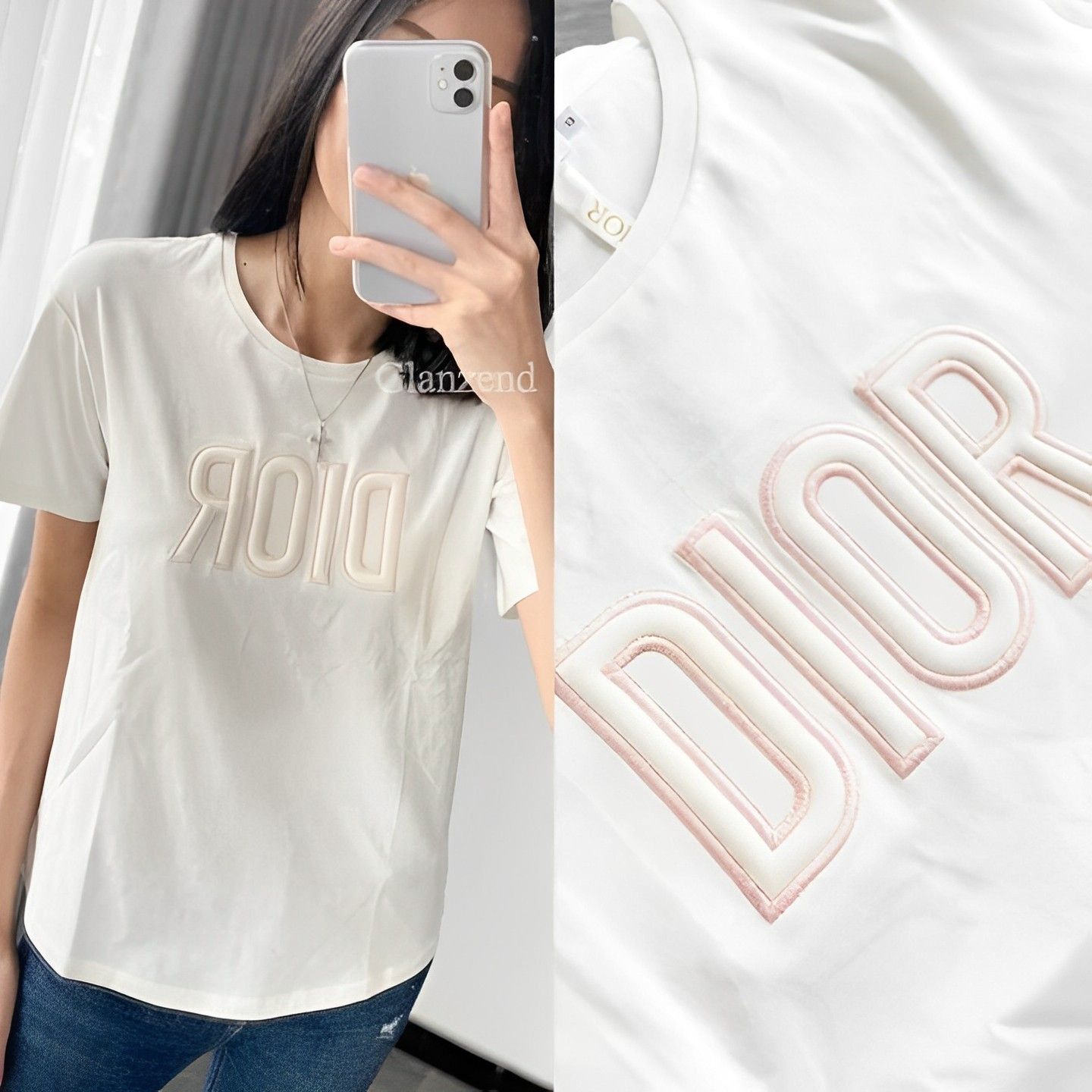 ☆大人もOK☆【Dior】kids ロゴ入り Tシャツ 10～13歳 (Dior/キッズ用