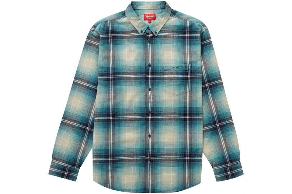 23SS Supreme Shadow Plaid Flannel Shirt シュプリーム (Supreme