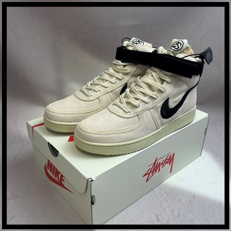 ☆関税込☆STUSSY☆Nike x Stussy Vandal High Fossil☆23-30cm