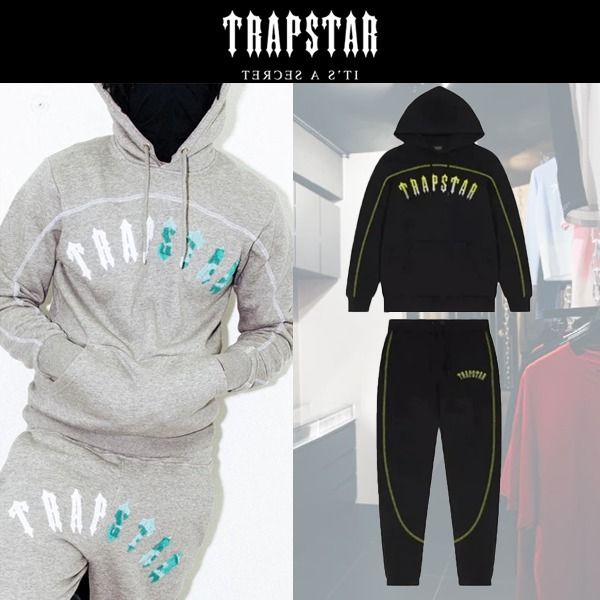 Trapstar London 23SS IRONGATE パーカーセットアップ 2色 (Trapstar