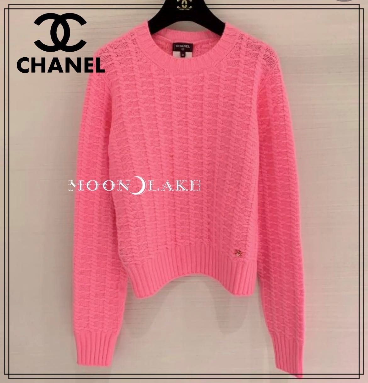 23A☆》シャネル ニットトップス ウール カシミヤ (CHANEL/ニット