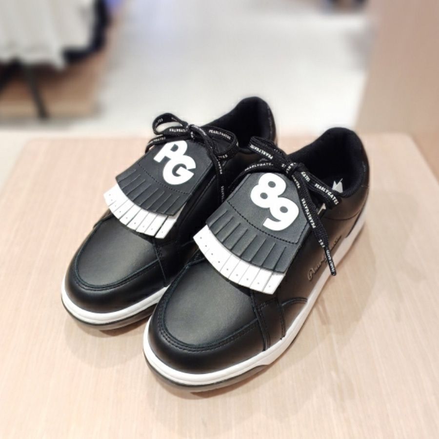 PEARLY GATES☆タッセル ロゴ☆ゴルフシューズ☆BLACK (PEARLY GATES