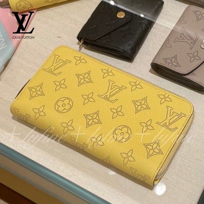 カラーも見た目も上品で可愛い♡】ルイヴィトン 長財布 (Louis Vuitton