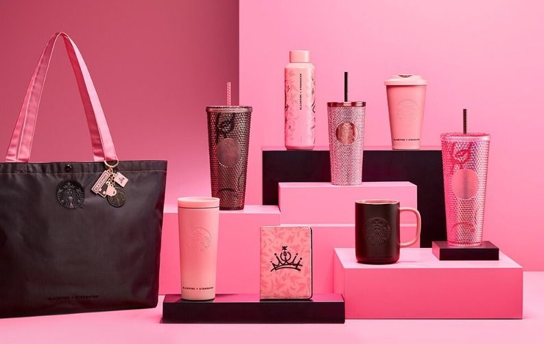 ☆スターバックス BLACKPINK☆スタバ ブラックピンク パスポート