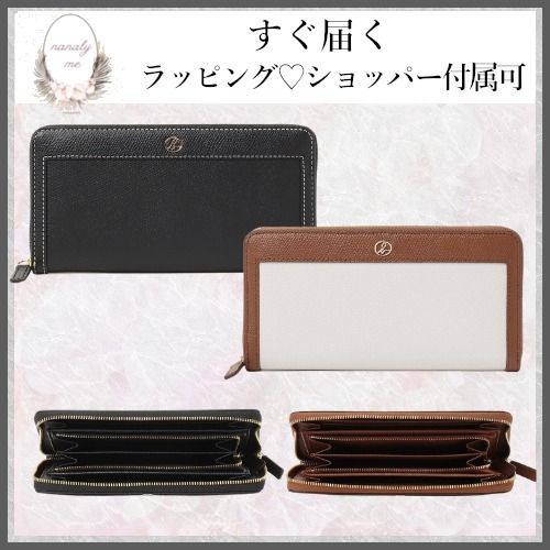 バツグンの収納力♪】アニエスベー 長財布 ギフトにも (Agnes b/長財布