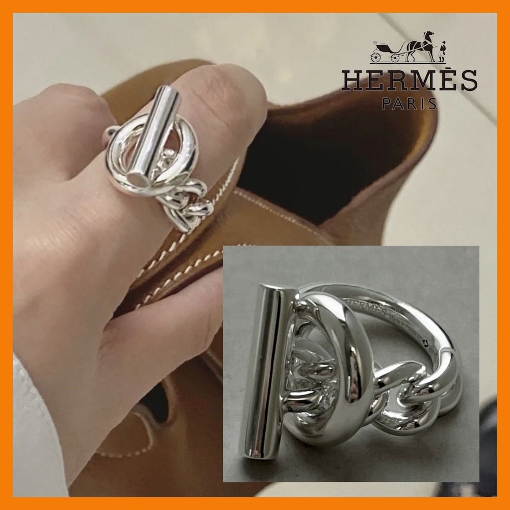 入手困難！大人気！】HERMES◇クロワゼット GM リング (HERMES/指輪