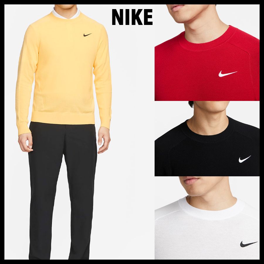 ☆NIKE☆TIGER WOODS KNIT ゴルフセーター☆追跡可 (Nike/ニット