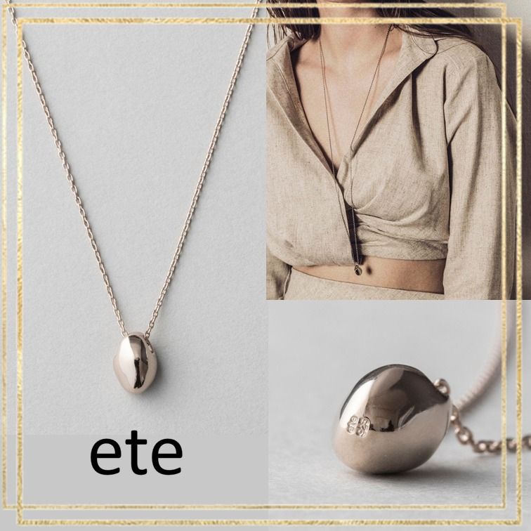 ete エテ ネックレス ロウブラウンゴールド ロング ☆国内発送