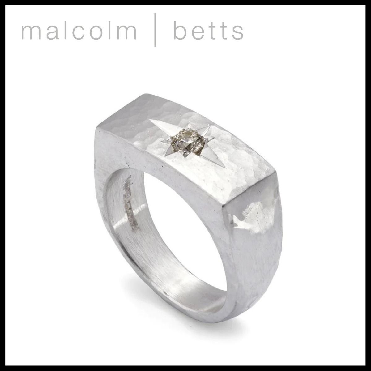 malcolm betts(マルコムベッツ)】☆注目リング☆ 送料/関税込 (malcolm