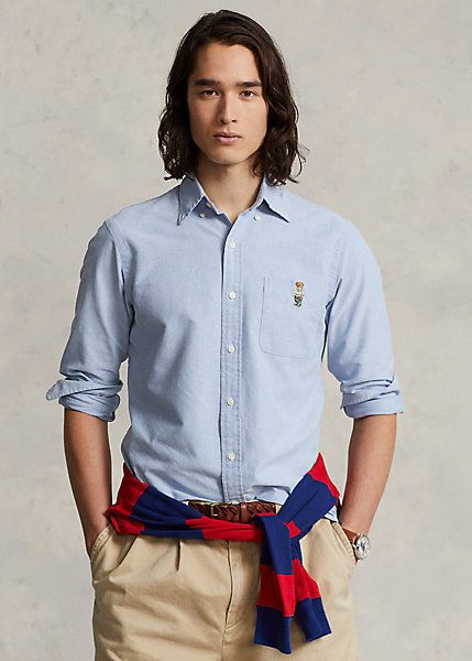 大定番【POLO Ralph Lauren】ポロベア オックスフォード シャツ (POLO
