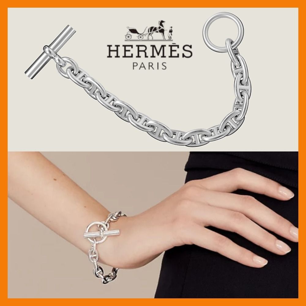 コーデのアクセントに♪】HERMES シェーヌダンクル PM (HERMES
