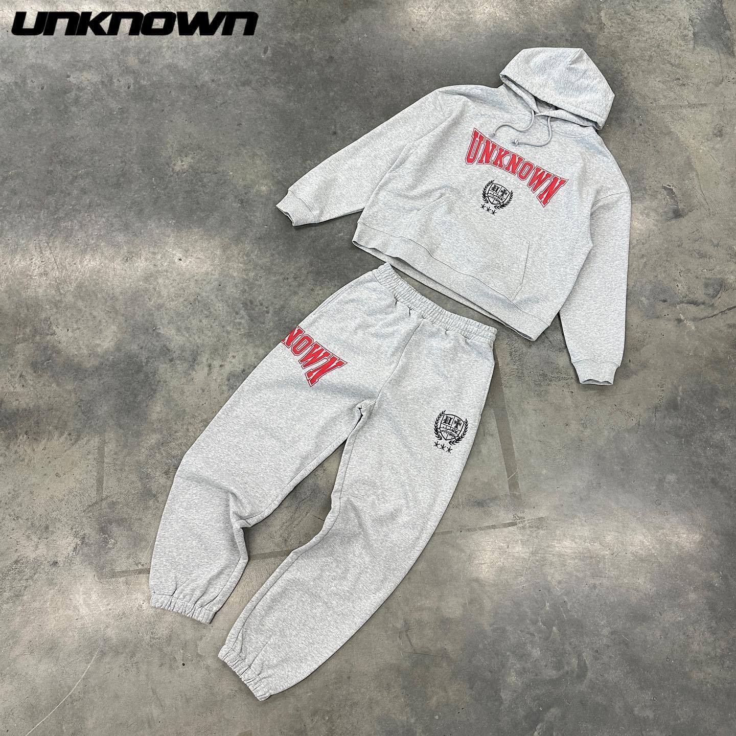 関税/送料込み【UNKNOWN】スウェットセットアップ上下 (UNKNOWN