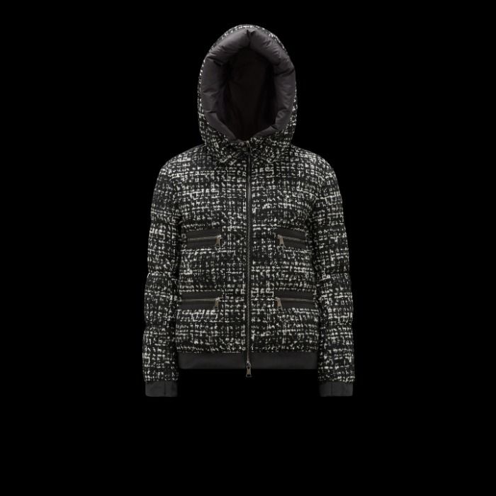 ☆【MONCLER(モンクレール)】Orange ☆ツイードダウンジャケット