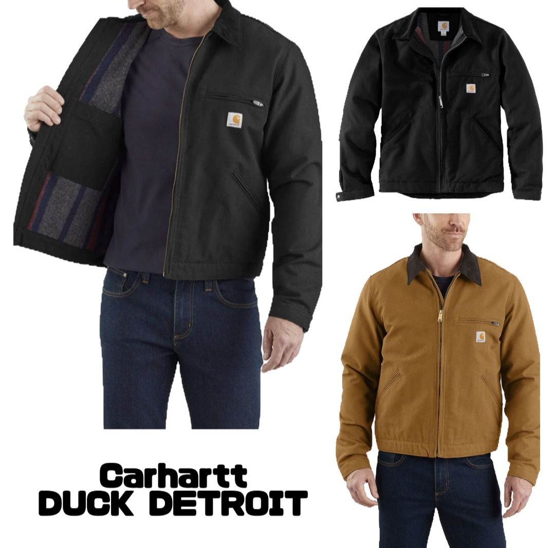送料込/Carhartt】デトロイトジャケット DUCK DETROIT (Carhartt