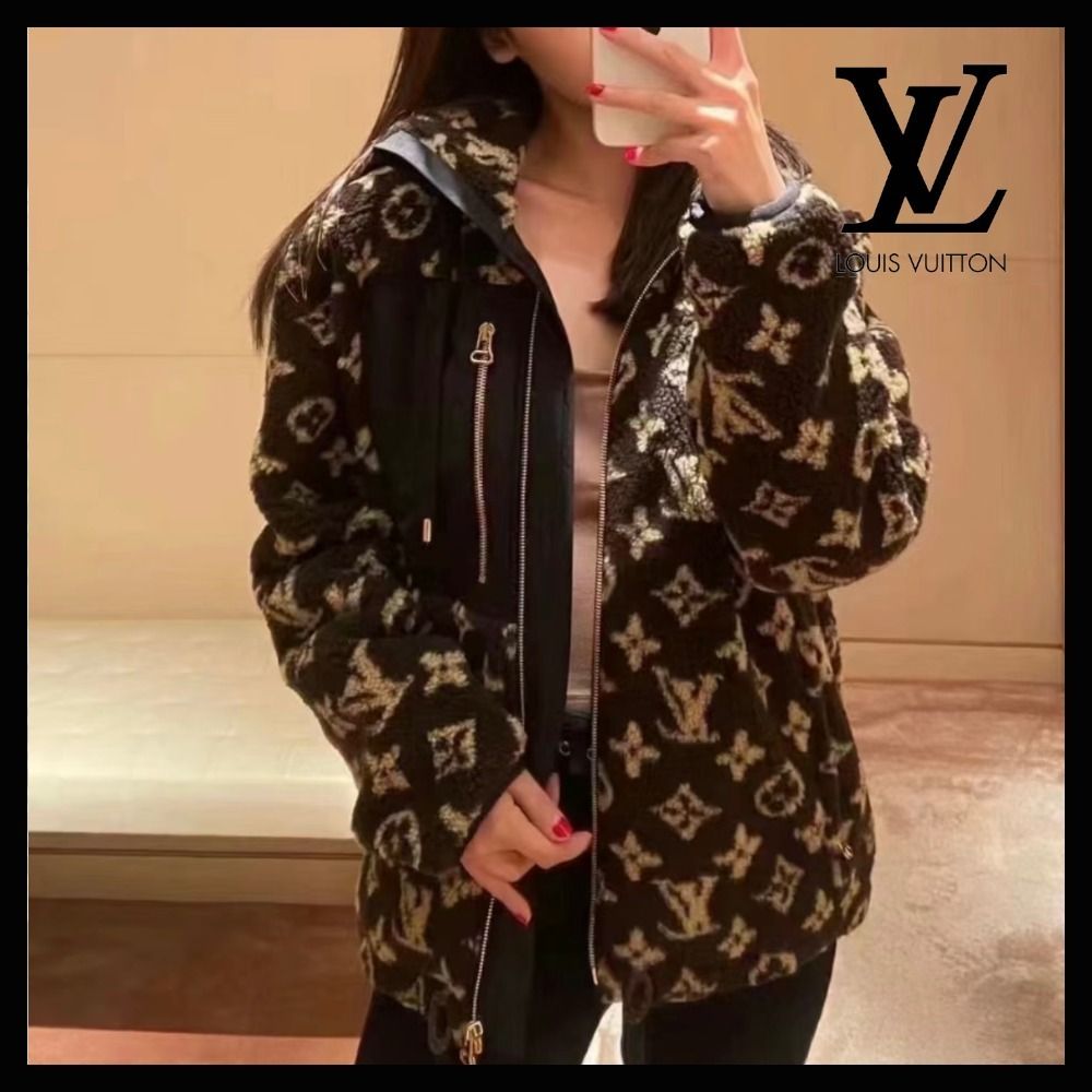 モノグラム♪】Louis Vuitton☆フリースパーカ (Louis Vuitton