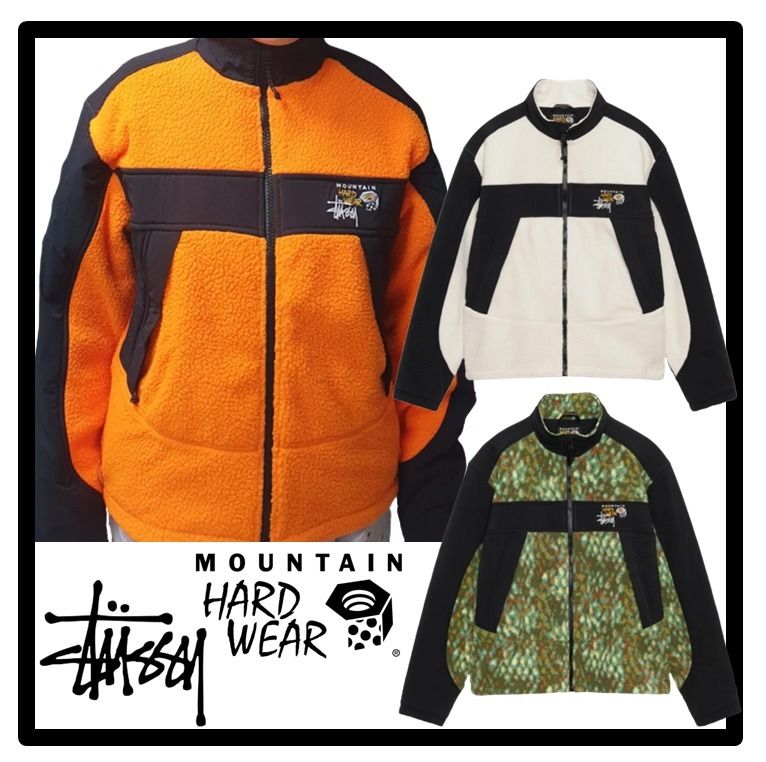 ☆関税込☆Stussy☆Stussy x Mountain Hardwear Fleece Jacket