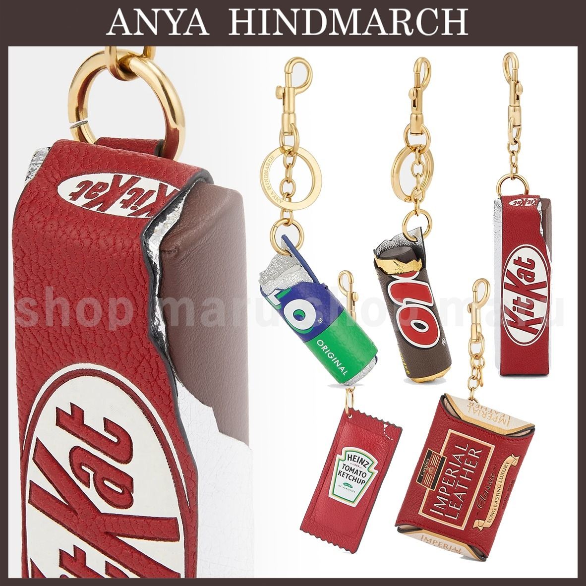 Anya Hindmarch◇キーチャーム◇5種類 (Anya Hindmarch/キーホルダー