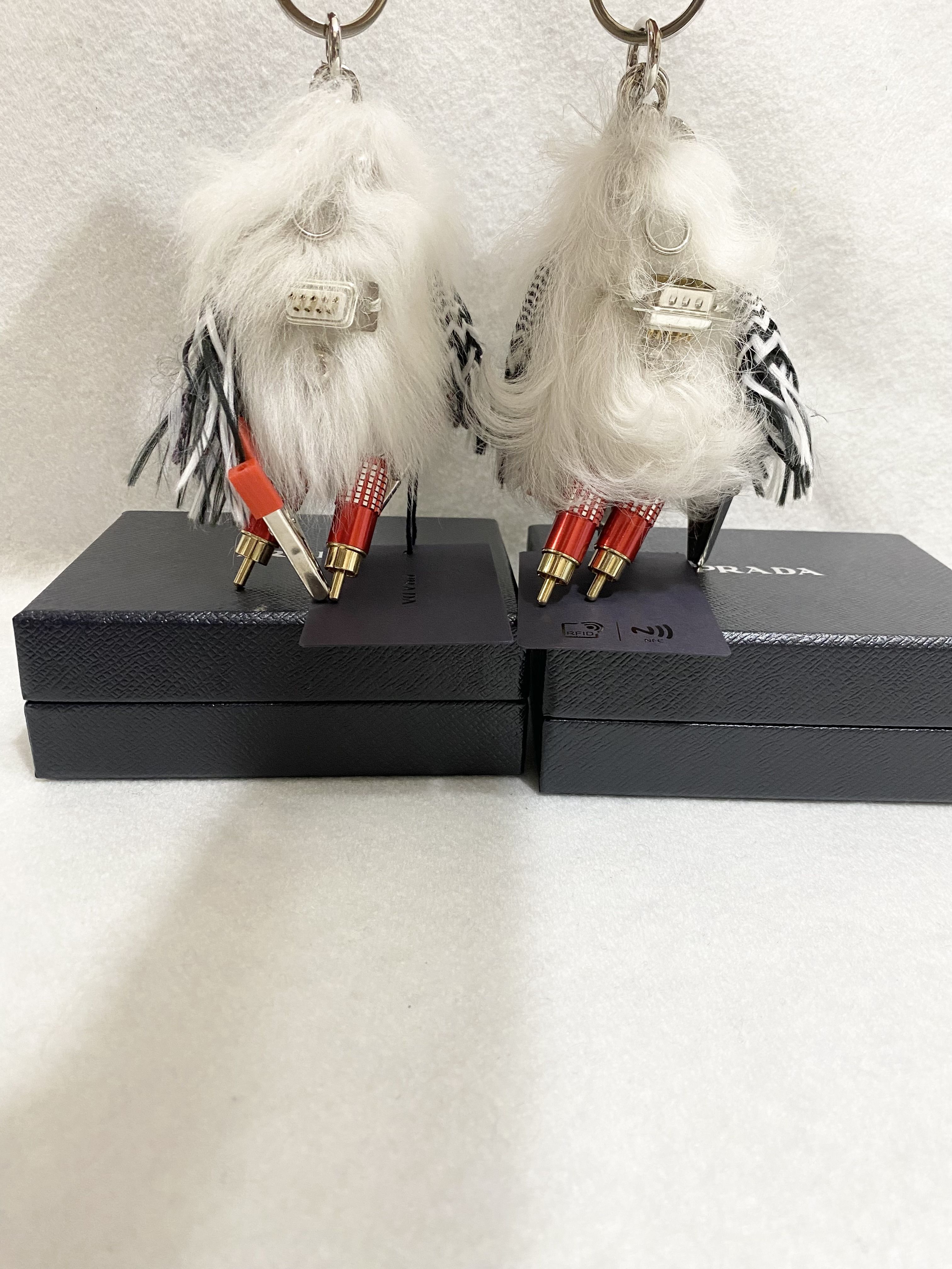 PRADA♪♪人気ルーファスロボットチャーム☆キーリング付1TR264 (PRADA