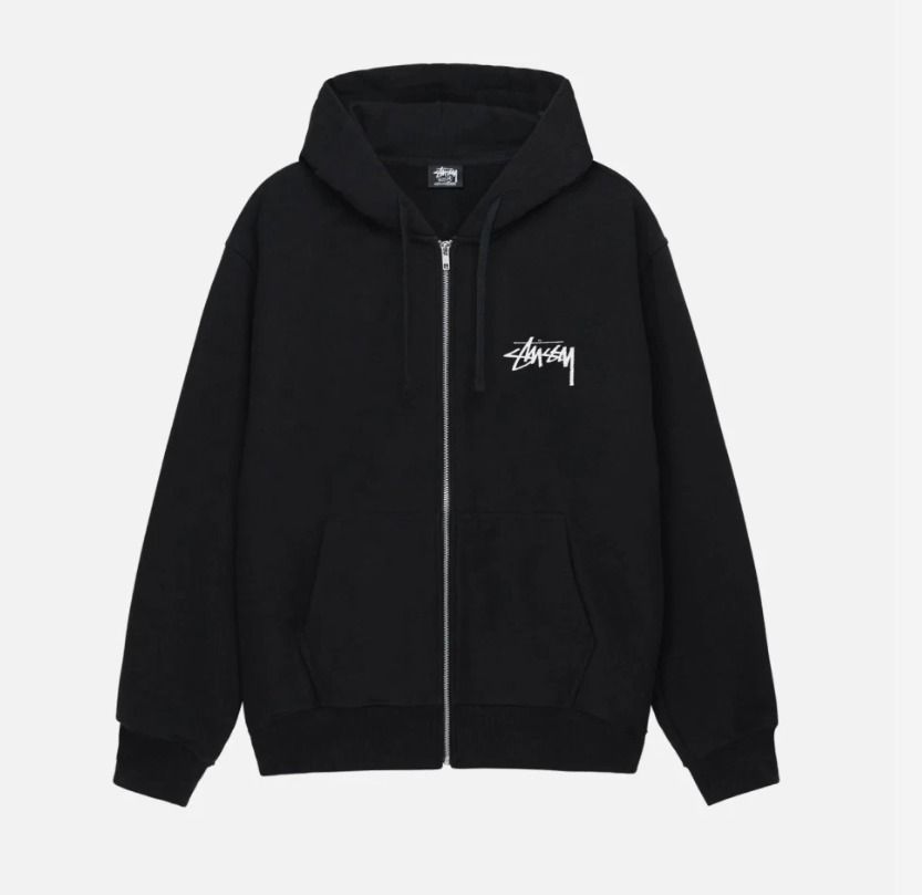 ☆【Stussy】☆SCORPION ZIP HOODIE☆パーカー☆BLACK☆ (STUSSY