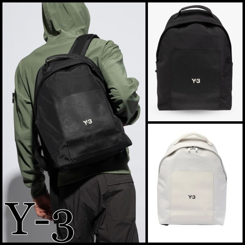 関税込】新作◇Y-3 ワイスリー◇LUX ロゴ バックパック (Y-3/バック